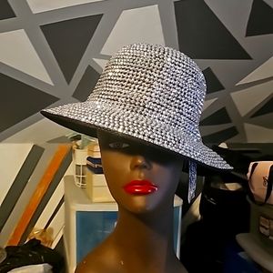 NEW w/Tags! It's definitely it's name "Jewel Cap" Rhinestone Designer Hat!!